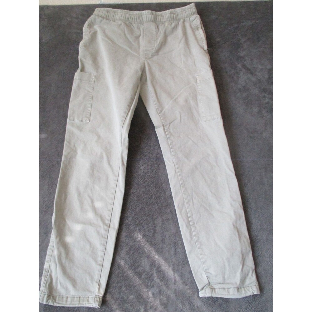 ARNE Cargo Trousers Mens Medium Grey Canvas Utility Minimal Outdoor Streetwear